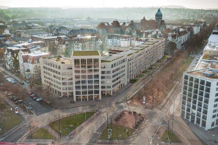 Wohnbebauung Münchner Straße, Dresden - Gewerbe